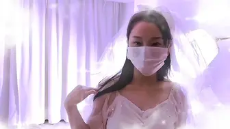 [糖心Vlog] 【淫乱性爱】花嫁女神梦中的婚礼【悍匪先生】准新娘大开M腿肉棒侵取，无套爆操怒射小嘴，好淫荡的浓白汁液