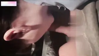 燕山大学女生与男朋友在世纪港湾地下车库车震
