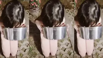 户外调教深喉喝尿路边开插