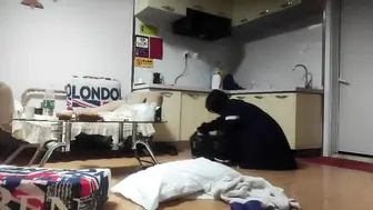 【绿帽淫妻】大哥出车不在家，嫂子不穿内裤勾引弟弟