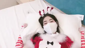 高颜值女神被大灰狼哥哥爆操